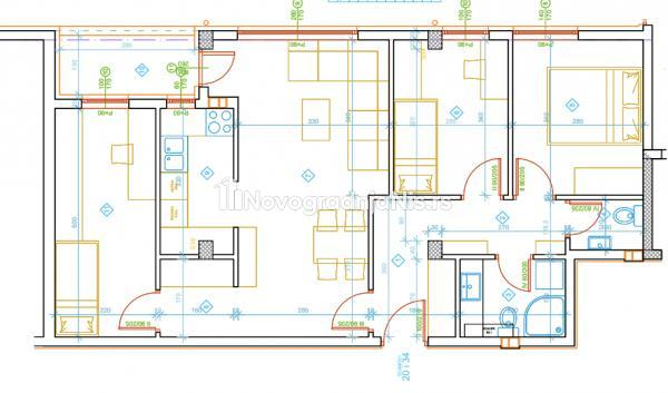 Mokranjčeva, Troiposoban stan na prodaju, 73.2m², 152.570€