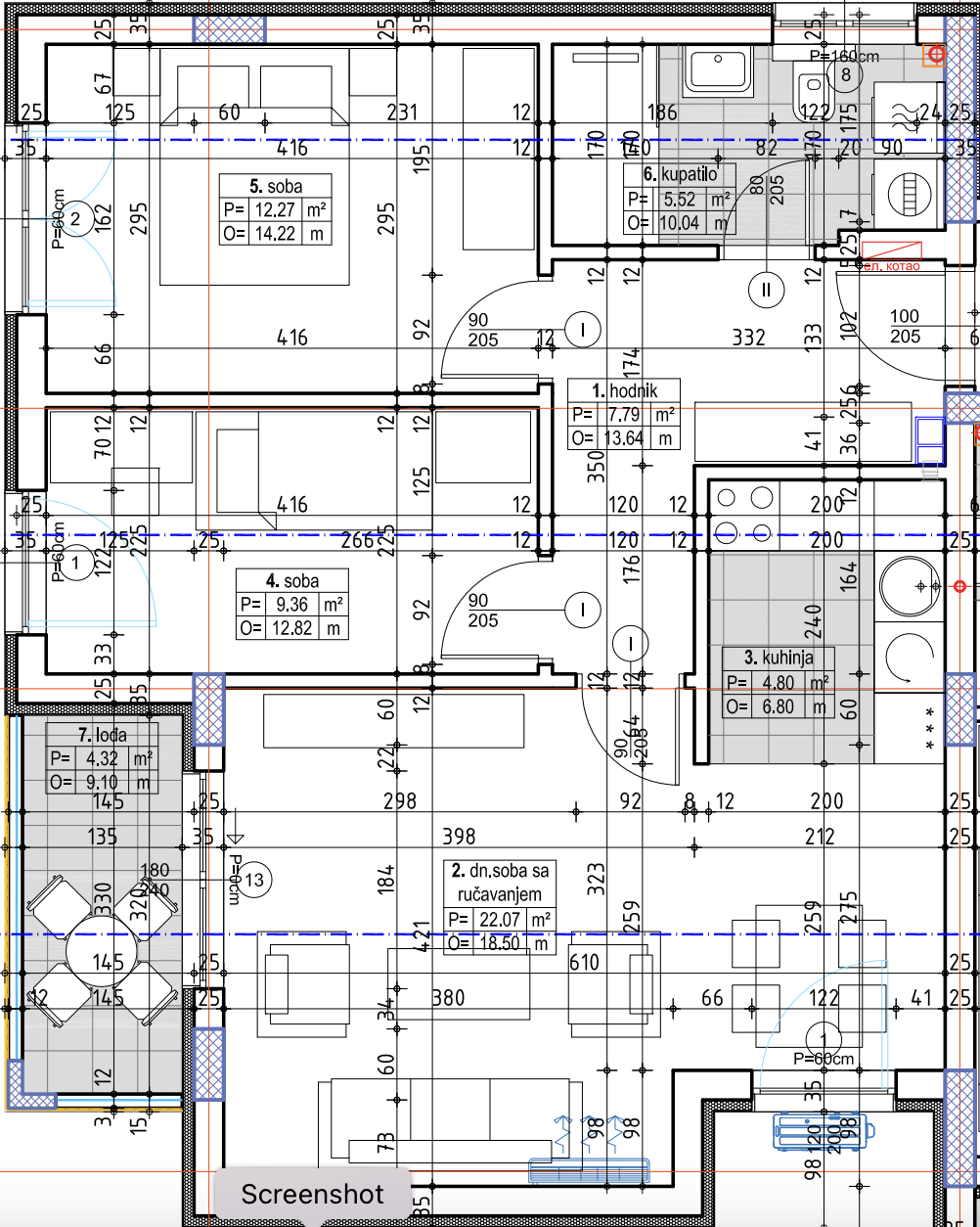 U blizini Svetinikolske crkve, Dvoiposoban stan na prodaju, 64.29m², 135.010€