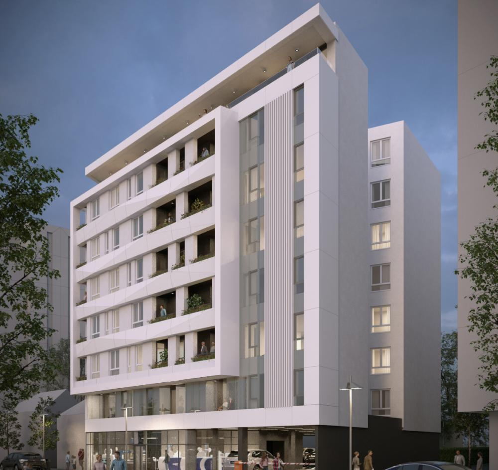 Stambeno-poslovni objekat sa 7 spratova u centru Niša