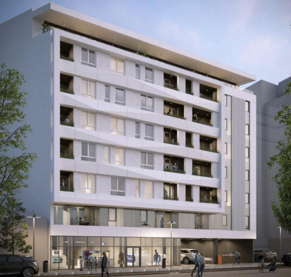 Stambeno-poslovni objekat sa 7 spratova u centru Niša